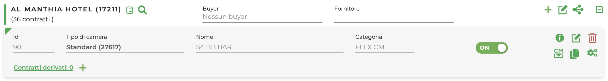 modifica contratto